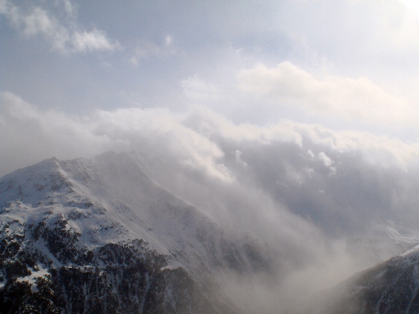 Schneewolken